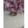 Classy 925 Sterling Silver Diamonds Ring Size 7