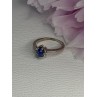 925 Sterling Silver Star Sapphire Ring Size 6.5