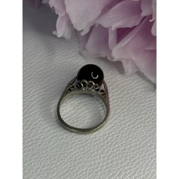 925 Sterling Silver Tiger's Eye Ring Size 5