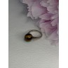 925 Sterling Silver Tiger's Eye Ring Size 5