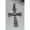 925 Sterling Silver CZ Cross