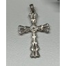 925 Sterling Silver CZ Cross