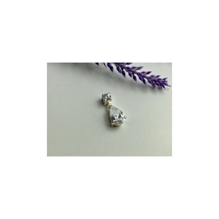 925 Sterling Silver CZ 