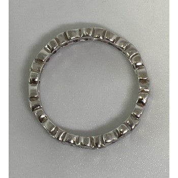 925 Sterling Silver CZ Ring Size 7