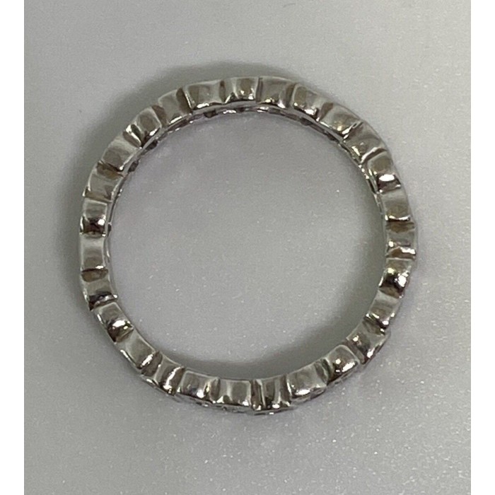 925 Sterling Silver CZ Ring Size 7