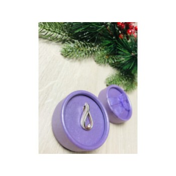 925 Sterling Silver CZ Pendant