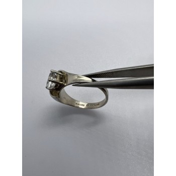 925 Sterling Silver Kabana & Colorless Spinel Ring Size 5.5