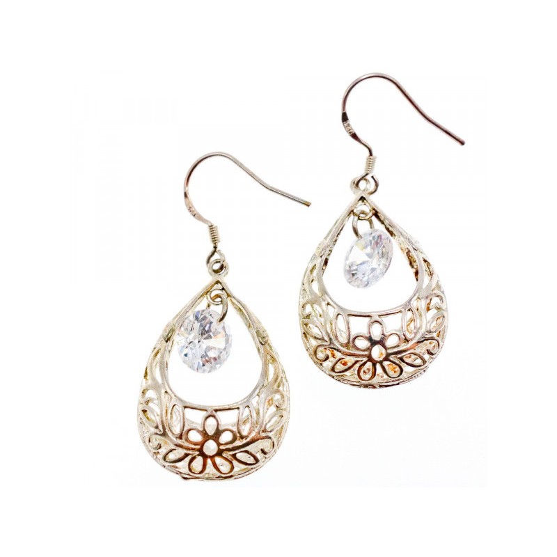 925 Sterling Silver CZ 