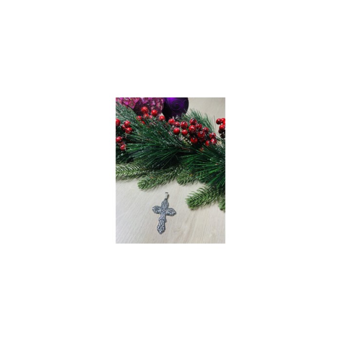 925 STERLING SILVER CROSS PENDANT MEXICO