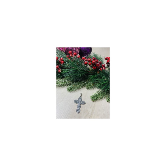 925 STERLING SILVER CROSS PENDANT MEXICO