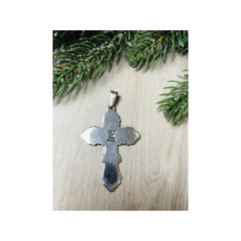 925 STERLING SILVER CROSS PENDANT MEXICO
