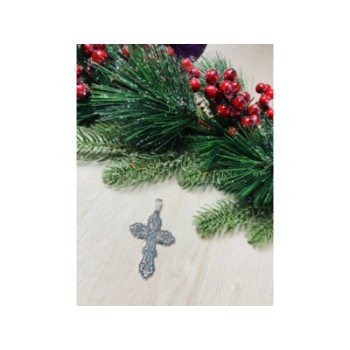 925 STERLING SILVER CROSS PENDANT MEXICO