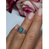 925 Sterling Silver Turquoise Ring Size 4