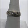 925 Sterling Silver & CZ Ring Size 7.5