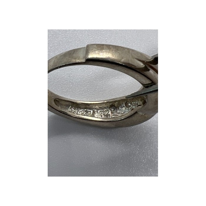 925 Sterling Silver & CZ Ring Size 7.5