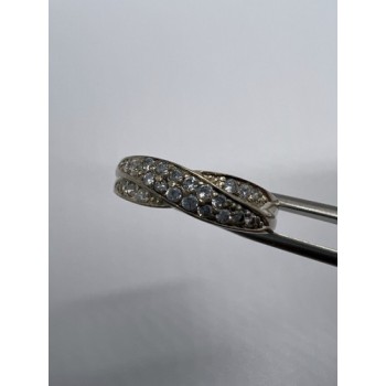 925 Sterling Silver & CZ Ring Size 7.5
