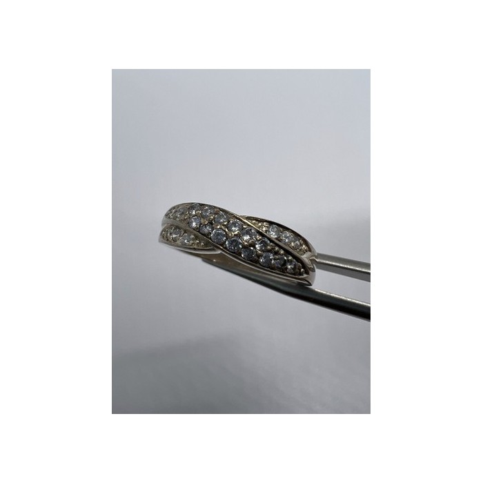 925 Sterling Silver & CZ Ring Size 7.5