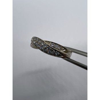 925 Sterling Silver & CZ Ring Size 7.5