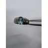 925 Sterling Silver & Blue Topaz Ring Size 5