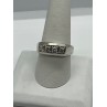 925 Sterling Silver CZ Ring Size 9