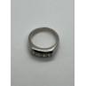 925 Sterling Silver CZ Ring Size 9