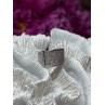 925 Sterling Silver Diamonds Ring Size 8.5