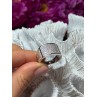 925 Sterling Silver Diamonds Ring Size 8.5