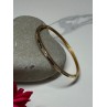 14K YELLOW GOLD BRACELET BLUE & WHITE SAPPHIRE