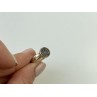 925 Sterling Silver Pyrite Ring Size 5.5