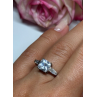 925 Sterling Silver CZ Ring Size 7