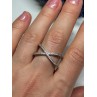 925 Sterling Silver CZ Ring Size 8.5