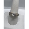 925 Sterling Silver & CZ Ring Size 9.5