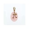 925 STERLING SILVER MORGANITE PENDANT