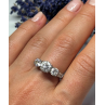 925 Sterling Silver CZ Ring Size 7.5