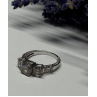 925 Sterling Silver CZ Ring Size 7.5