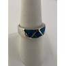 925 Sterling Silver & Opal Ring Size 7