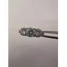 925 Sterling Silver & CZ Ring Size 8.5