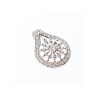 925 Sterling Silver CZ Pendant