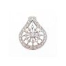925 Sterling Silver CZ Pendant