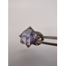 925 Sterling Silver Purple CZ Ring Size 6.5