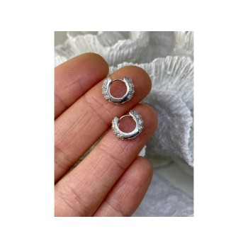 925 Sterling Silver CZ Earrings
