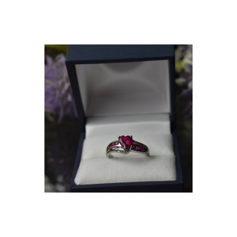925 Sterling Silver Pink Topaz 