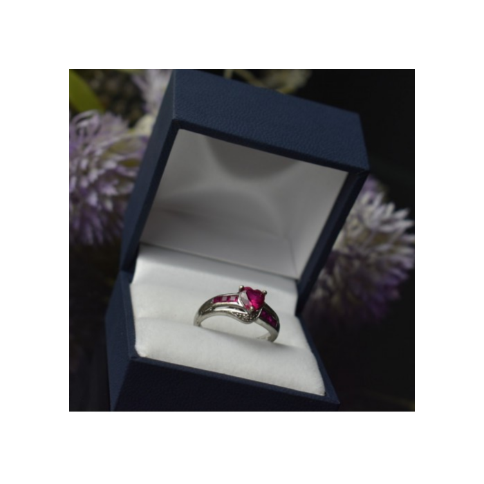 925 Sterling Silver Pink Topaz 