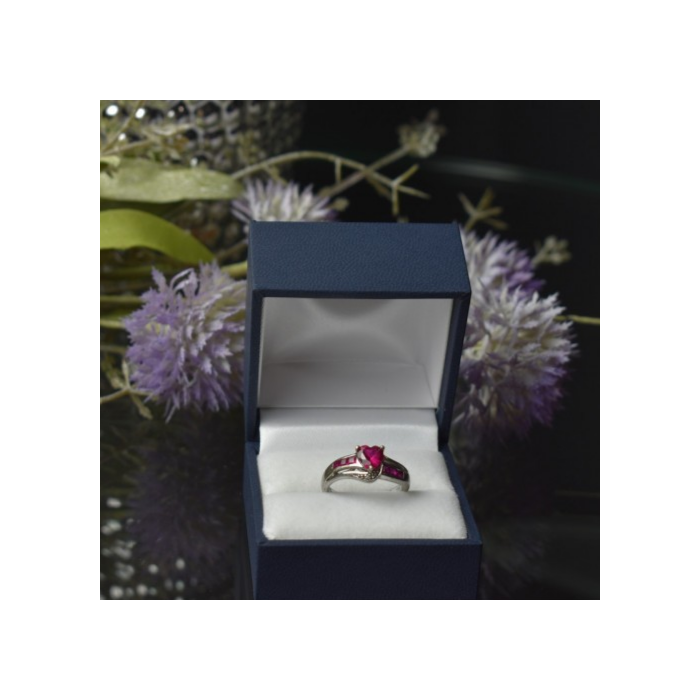 925 Sterling Silver Pink Topaz 