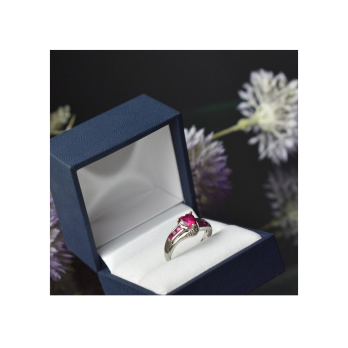 925 Sterling Silver Pink Topaz 