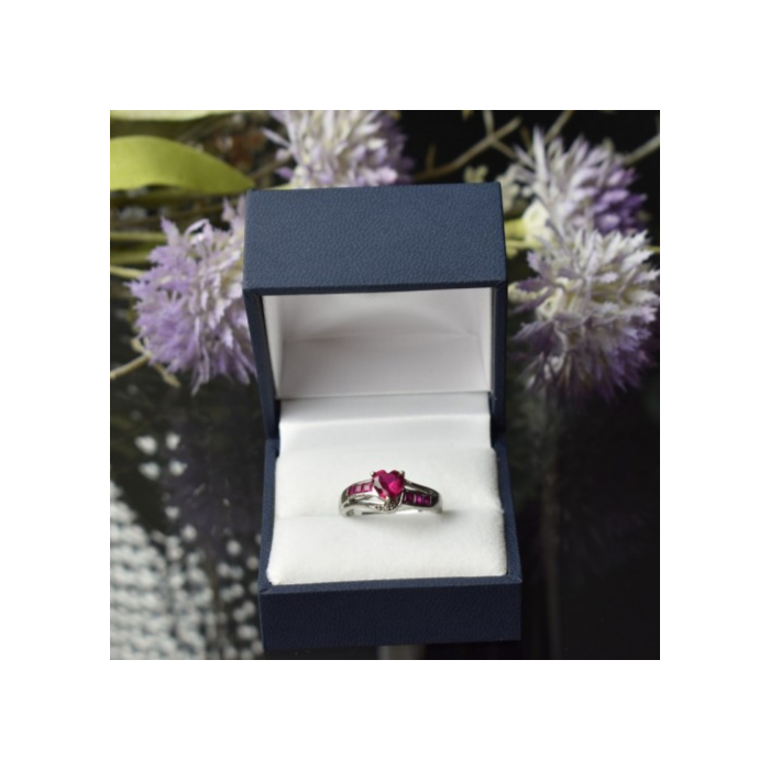 925 Sterling Silver Pink Topaz 