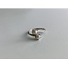 925 Sterling Silver Pearls Ring Size 5
