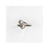 925 Sterling Silver Pearls Ring Size 5