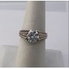 925 Sterling Silver & CZ Ring Size 6.5