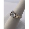 925 Sterling Silver & CZ Ring Size 6.5
